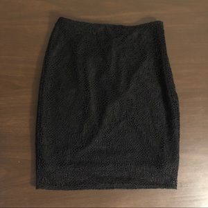 H:ours Mesh mini skirt